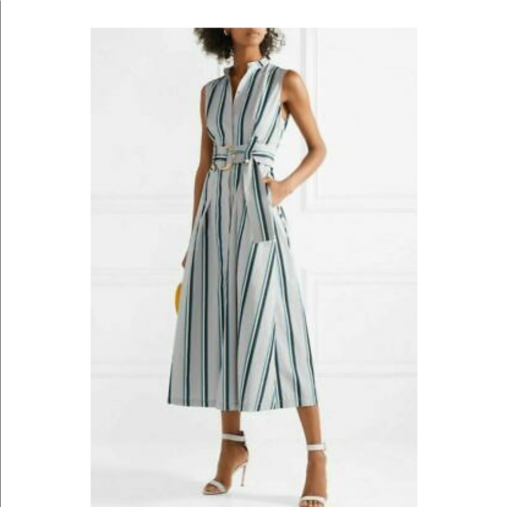 Diane Von Furstenberg striped long dress